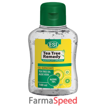 esi gel igienizzante tea tree remedy 100 ml