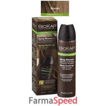 bios line biokap spray ritocco biondo 75 ml