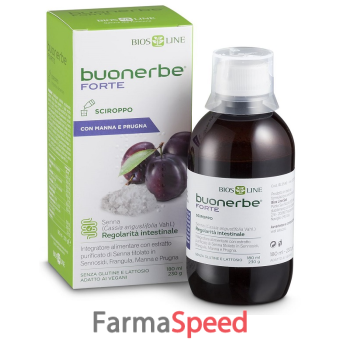 buonerbe forte sciroppo 180 ml