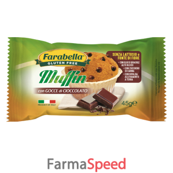 farabella muffin gocce di cioccolato 45 g