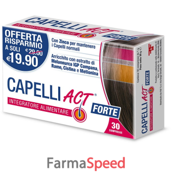 capelli act forte 30 compresse