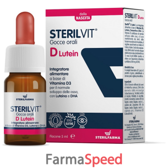 sterilvit d lutein dha gocce 5 ml