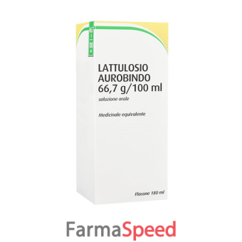 lattulosio aur - 66,7% soluzione orale flacone 180 ml 