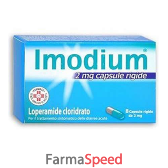 imodium - 2 mg capsule rigide 8 capsule 