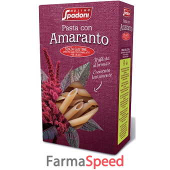 molino spadoni pasta amaranto senza glutine penne 500 g