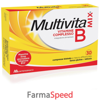 multivitamix vit complesso b 30 compresse bistrato