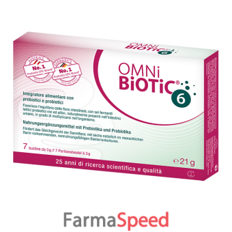 omni biotic 6 polvere 7 bustine 3 g