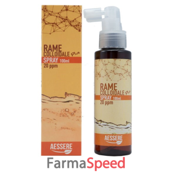 rame colloidale plus spray 20ppm 100 ml