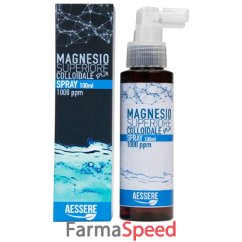 magnesio superiore colloidale plus spray 1000 ppm 100 ml