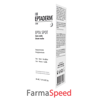 eptaderm spot notte siero depigmentante 30 ml