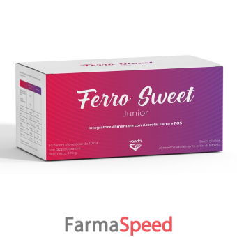 ferro sweet junior 10 flaconcini monodose