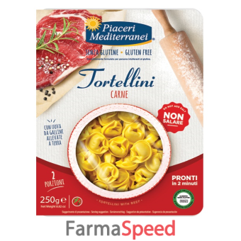 piaceri mediterranei tortellini carne 250 g