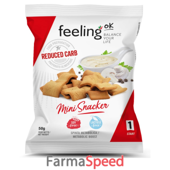 feeling ok crackers natural start 50 g