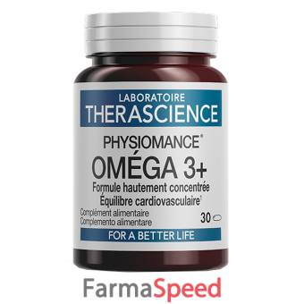 physiomance omega 3+ 30 perle