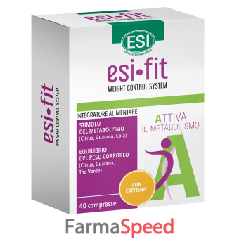 esi fit attiva con caffeina 40 compresse