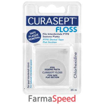 curasept floss ptfe tape clorexidina