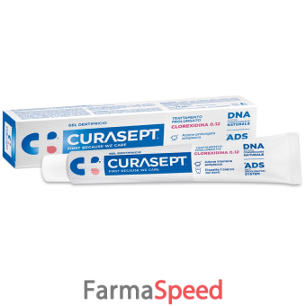 curasept dentifricio 0,12 75 ml ads+dna