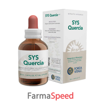 sys quercia gocce 50 ml