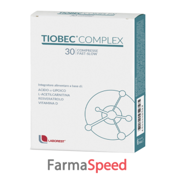 tiobec complex 30 compresse fast slow