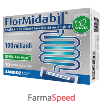 flormidabil ricarica con stevia