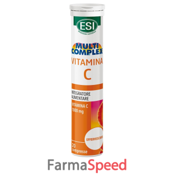 esi multicomplex vitamina c 20 compresse effervescenti