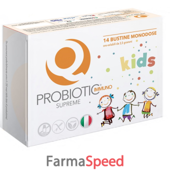 q-probiotic immuno supreme kids 14 bustine