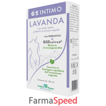 gse intimo lavanda 2 flaconi da 100 ml