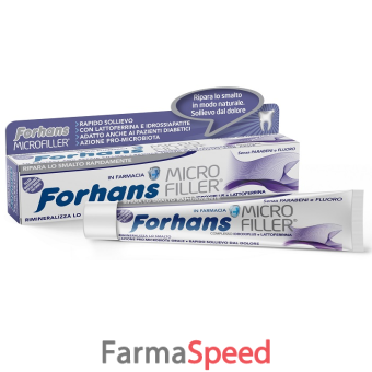 forhans dentifricio microfiller protezione smalto 75 ml