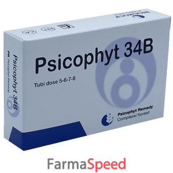 psicophyt remedy 34b 4 tubi 1,2g