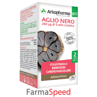 arkocapsule aglio nero bio 40 capsule