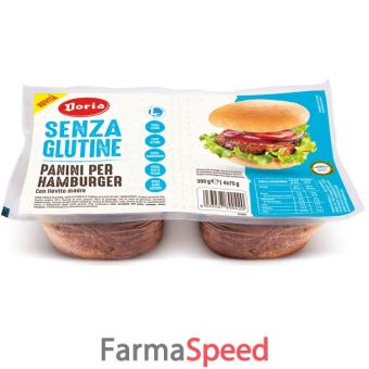 doria panini hamburger 4x50 g