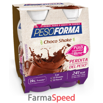 pesoforma choco shake 4x236 ml