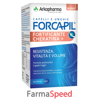 forcapil fortificante cheratina 60 capsule