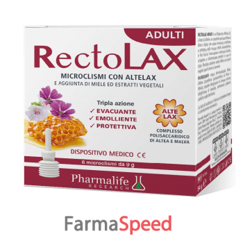 rectolax adulti microclismi 6 pezzi da 9 g