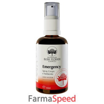 australian bush flower essences emergency vaporizzatore 50 ml