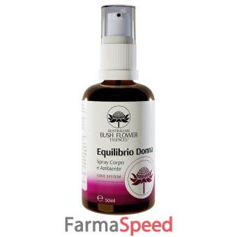 australian bush flower essences equilibrio donna vaporizzatore 50 ml