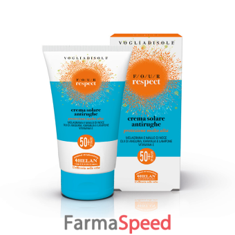 vogliadisole four respect crema solare antirughe spf50+ 50 ml