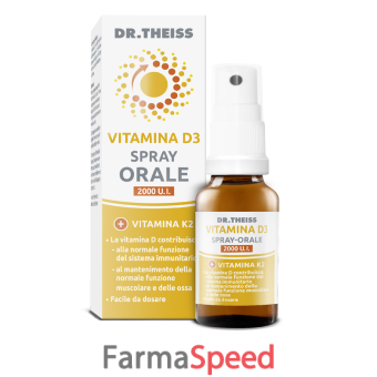 theiss vitamina d3 spray orale 20 ml