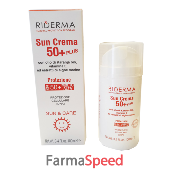 riderma sun crema 50+ plus 100 ml