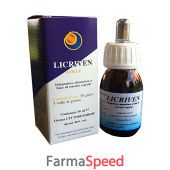 licriven gocce 50 ml