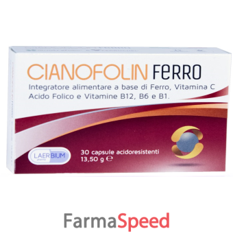 cianofolin ferro 30 capsule