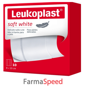 leukoplast soft white 100 x 8 cm 10 pezzi