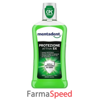 mentadent collutorio protezione attiva 400 ml