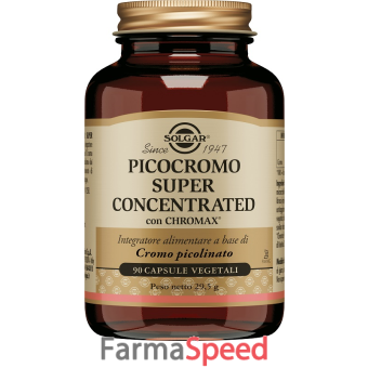 picocromo superconcentrato solgar 90 capsule vegetali