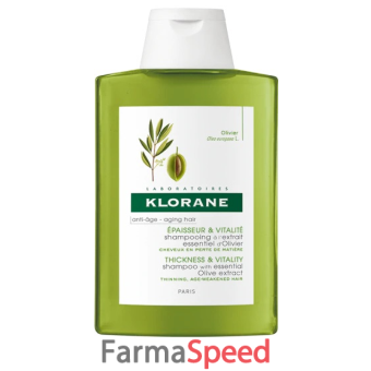 klorane shampoo ulivo 400 ml