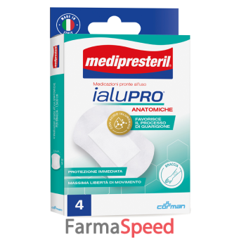 medipresteril ialupro braccia 7,5x10 cm 4 pezzi