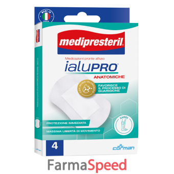 medipresteril ialupro gambe 10x15 cm 4 pezzi