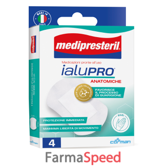 medipresteril ialupro mani 5x7,5 cm 4 pezzi