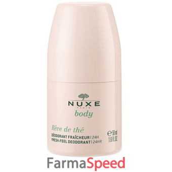 nuxe fresh feel deodorant 24h 50 ml