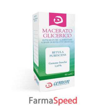 betula pubescens gemme macerato glicerico 60 ml